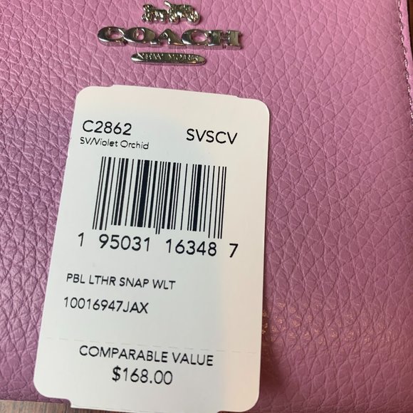 Coach Snap Wallet - Picture 5 of 5